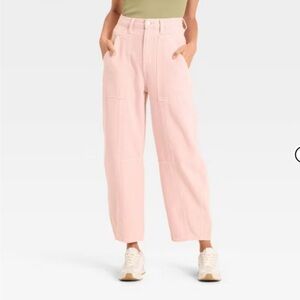 NWT Universal Thread High-Rise Utility Barrel Jeans